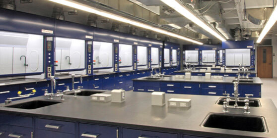 Kewaunee Steel Laboratory Furniture.